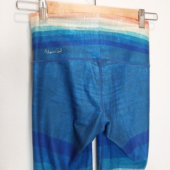 Niyama Sol Leggings Women's Activewear Sky + Sunset Pattern Size S - Picture 5 of 7